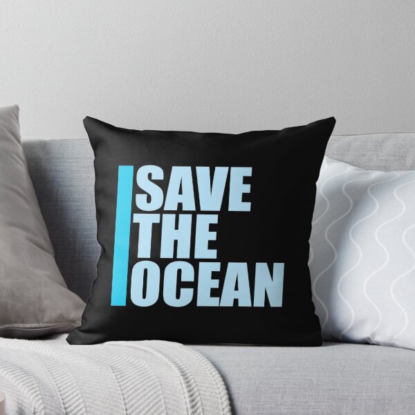Item preview, Save The Ocean Bold Activist Environmental Statement designed and sold by shirt-o-mat.