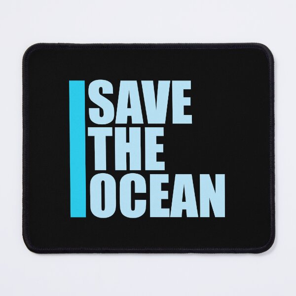 Item preview, Save The Ocean Bold Activist Environmental Statement designed and sold by shirt-o-mat.