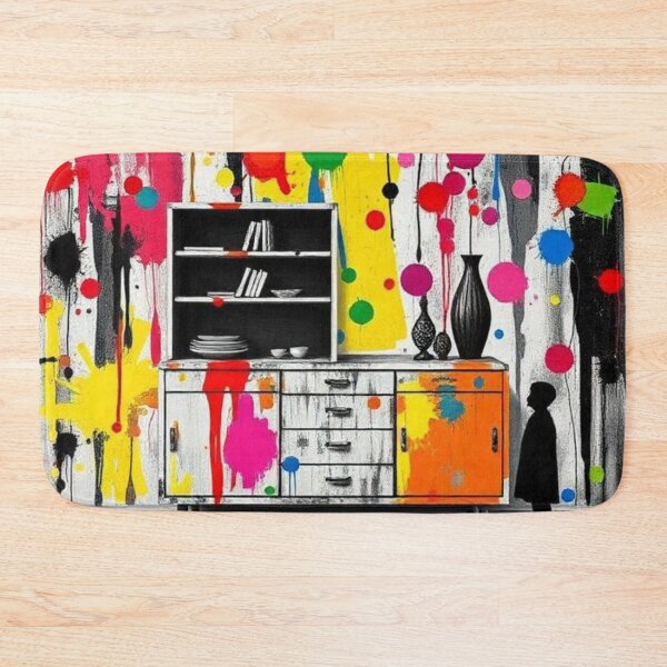 Item preview, Girl's Shadow in Colorful Room designed and sold by RAISC.