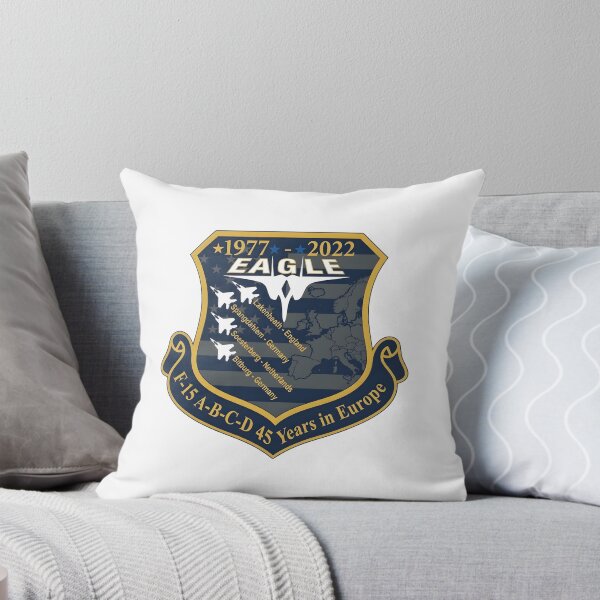 Item preview, F-15 Eagle 45 Years in Europe Commemorative Emblem designed and sold by CharlieDesings.