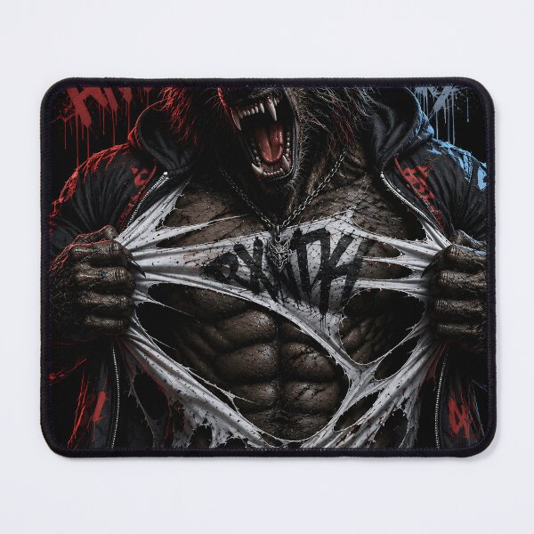 Item preview, Ripped Werewolf Shirt – Urban Alpha Beast Street Horror Design designed and sold by The Confluence.