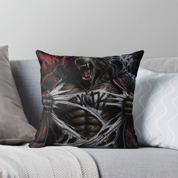 Item preview, Ripped Werewolf Shirt – Urban Alpha Beast Street Horror Design designed and sold by The Confluence.