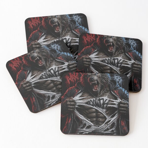 Item preview, Ripped Werewolf Shirt – Urban Alpha Beast Street Horror Design designed and sold by The Confluence.