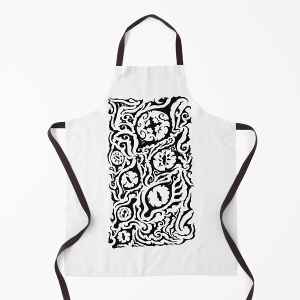 Item preview, Ornamental Blackwork Panel – Organic Gothic Design designed and sold by JFOdesign.