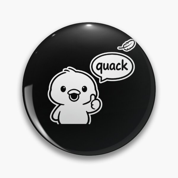 Item preview,  Cute Surprised Baby Duck Quack Cartoon designed and sold by M.Store.