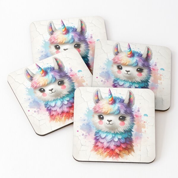 Item preview, Unicorn Llama, Ai Generated Art designed and sold by ACC .