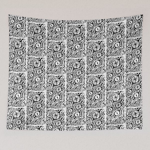 Item preview, Ornamental Blackwork Panel – Organic Gothic Design designed and sold by JFOdesign.