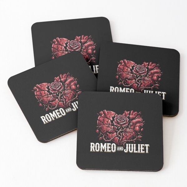 Item preview, Romeo and Juliet Anatomical Heart Rose Design designed and sold by Fenay Designs.