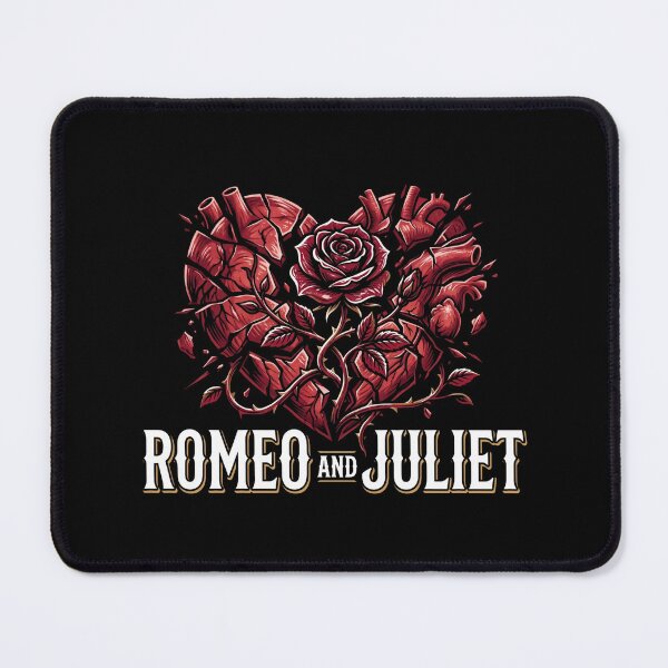 Item preview, Romeo and Juliet Anatomical Heart Rose Design designed and sold by Fenay Designs.
