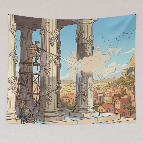 Item preview, Ancient powerwashing designed and sold by The King's general goods.