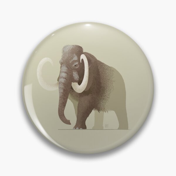 Item preview, Woolly mammoth designed and sold by Retrozoica.