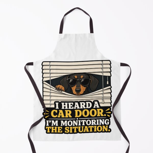 Item preview, Nosy Dachshund Funny Neighborhood Watch Dog Owner Gift designed and sold by Gentlestate.