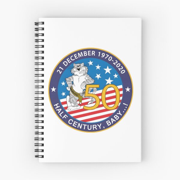Item preview, F-14 Tomcat 50th Anniversary "Half Century, Baby...!" Commemorative Emblem designed and sold by CharlieDesings.