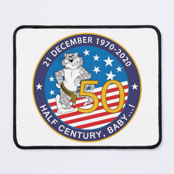 Item preview, F-14 Tomcat 50th Anniversary "Half Century, Baby...!" Commemorative Emblem designed and sold by CharlieDesings.