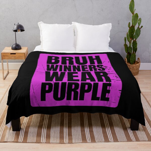 Item preview, Bruh Winners Wear Purple designed and sold by Dondonmart.