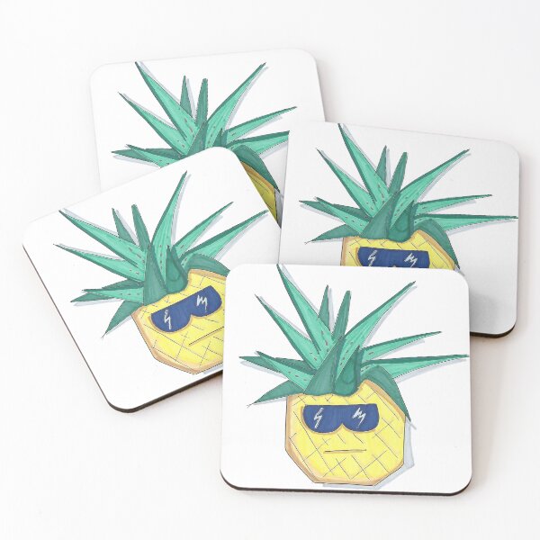 Item preview, Why So Prickly Today - Hand Drawn Punk Pineapple designed and sold by AJPrettyObscene.