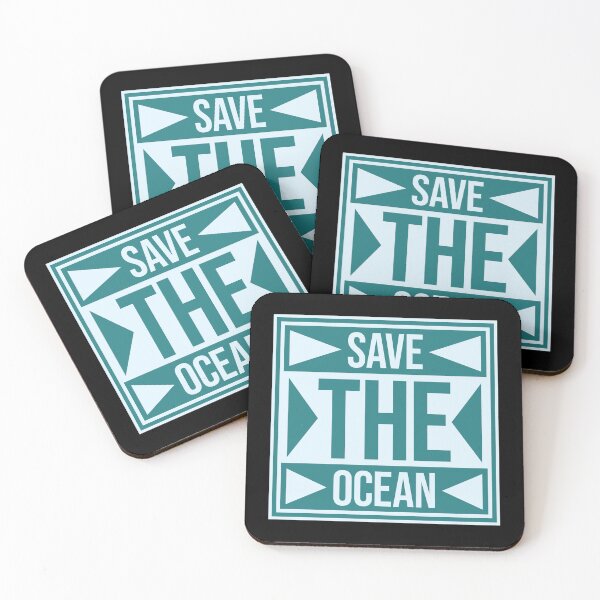 Item preview, Save The Ocean Bold Activist Environmental Statement designed and sold by shirt-o-mat.