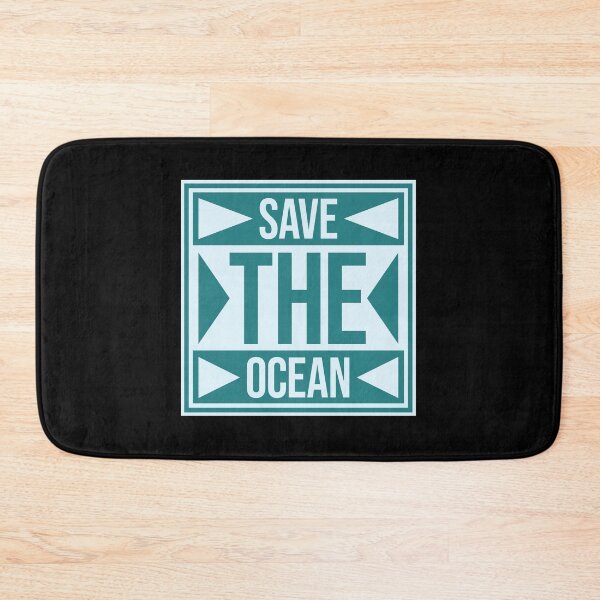 Item preview, Save The Ocean Bold Activist Environmental Statement designed and sold by shirt-o-mat.