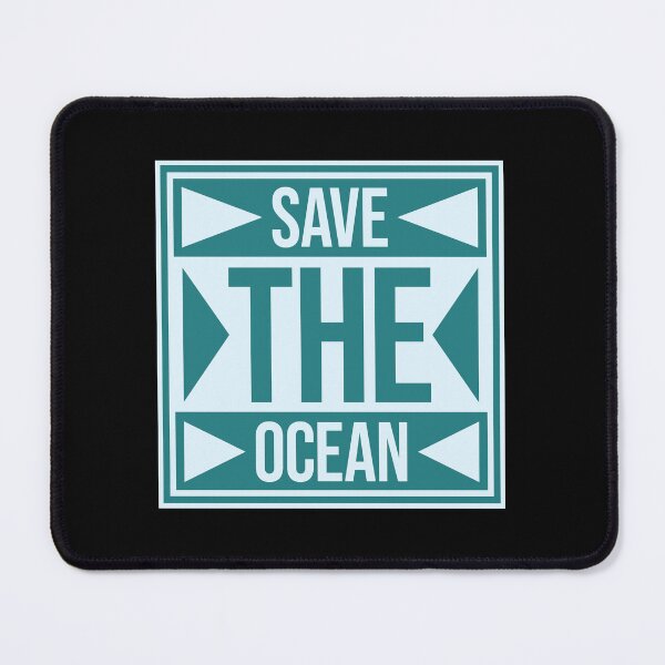 Item preview, Save The Ocean Bold Activist Environmental Statement designed and sold by shirt-o-mat.