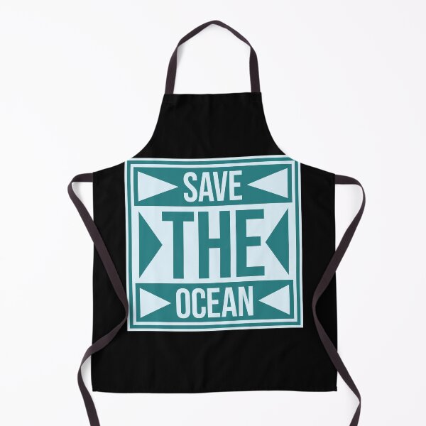 Item preview, Save The Ocean Bold Activist Environmental Statement designed and sold by shirt-o-mat.