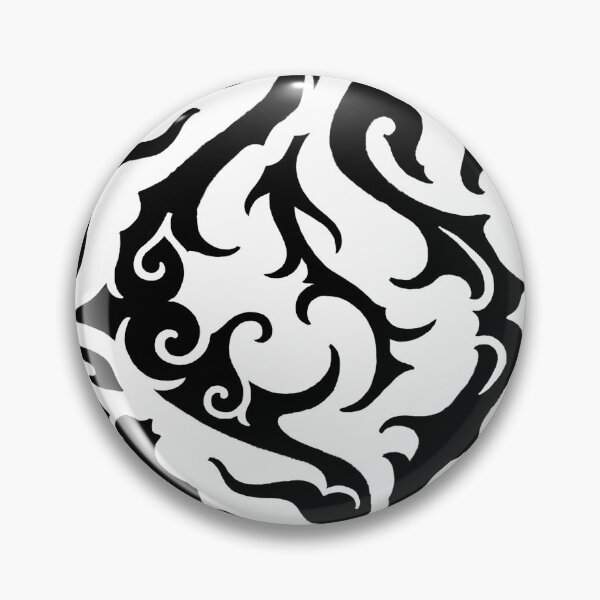 Item preview, Flowing Tribal Pattern – Abstract Organic Blackwork designed and sold by JFOdesign.