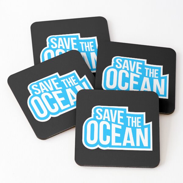 Item preview, Save The Ocean Bold Activist Environmental Statement designed and sold by shirt-o-mat.