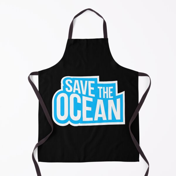 Item preview, Save The Ocean Bold Activist Environmental Statement designed and sold by shirt-o-mat.