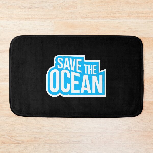 Item preview, Save The Ocean Bold Activist Environmental Statement designed and sold by shirt-o-mat.