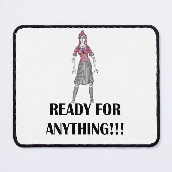 Item preview, Ready for Anything!!! (Manga Girl Confident) Crazed Poets Club designed and sold by GrudleBay.