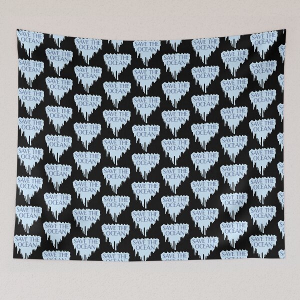 Item preview, Save The Ocean Bold Activist Environmental Statement designed and sold by shirt-o-mat.