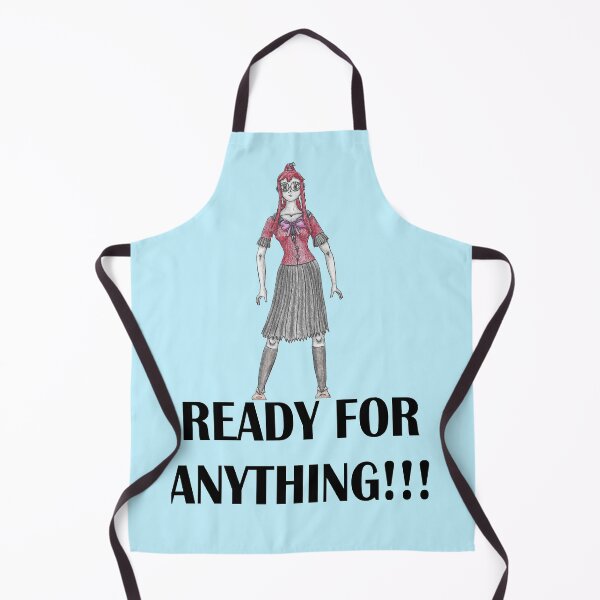 Item preview, Ready for Anything!!! (Manga Girl Confident) Crazed Poets Club designed and sold by GrudleBay.