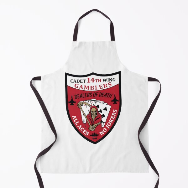 Item preview, Cadet 14th Wing "Gamblers" Shield Emblem designed and sold by CharlieDesings.
