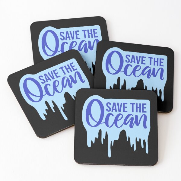 Item preview, Save The Ocean Bold Activist Environmental Statement designed and sold by shirt-o-mat.