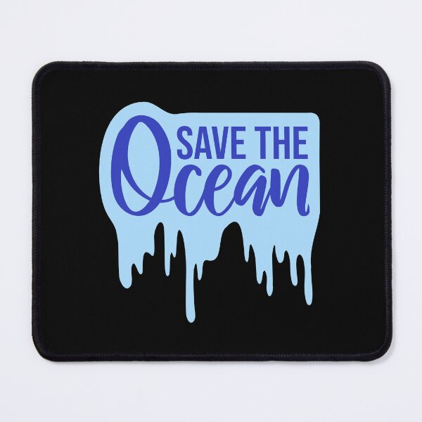 Item preview, Save The Ocean Bold Activist Environmental Statement designed and sold by shirt-o-mat.