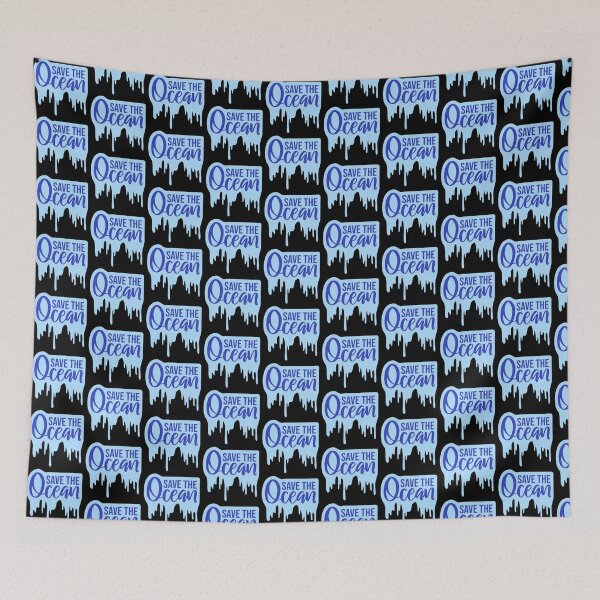 Item preview, Save The Ocean Bold Activist Environmental Statement designed and sold by shirt-o-mat.
