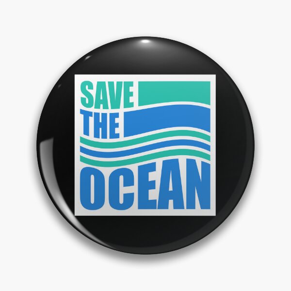 Item preview, Save The Ocean Bold Activist Environmental Statement designed and sold by shirt-o-mat.