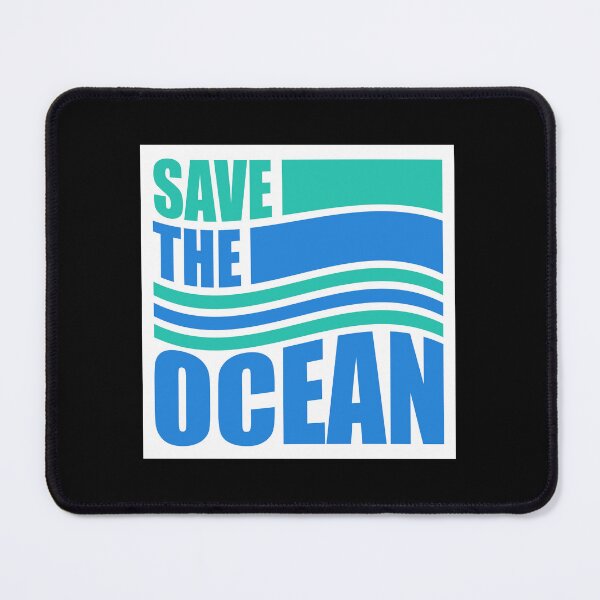 Item preview, Save The Ocean Bold Activist Environmental Statement designed and sold by shirt-o-mat.