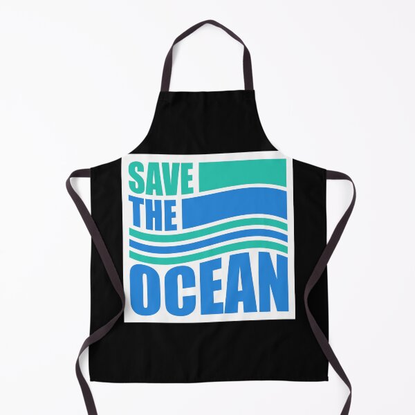Item preview, Save The Ocean Bold Activist Environmental Statement designed and sold by shirt-o-mat.