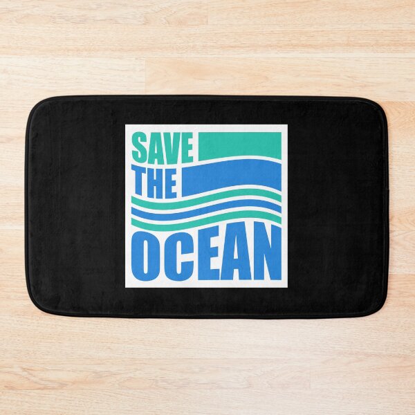 Item preview, Save The Ocean Bold Activist Environmental Statement designed and sold by shirt-o-mat.