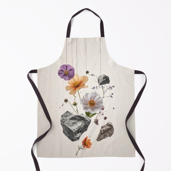 Item preview, Surreal Floating Wildflowers and Hanging Rocks Art designed and sold by Kavin786.