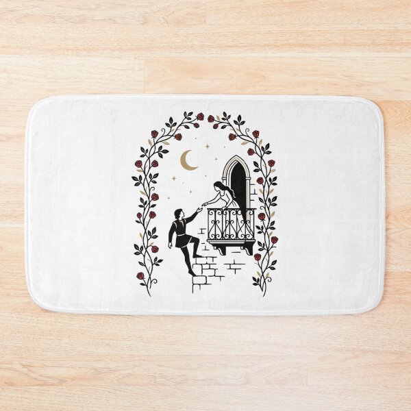 Item preview, Romeo and Juliet Rose Arch Balcony Lovers Design designed and sold by Fenay Designs.
