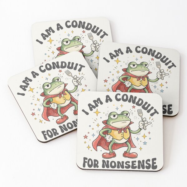 Item preview, Conduit for Nonsense - Funny Frog  designed and sold by Beanster-nl.