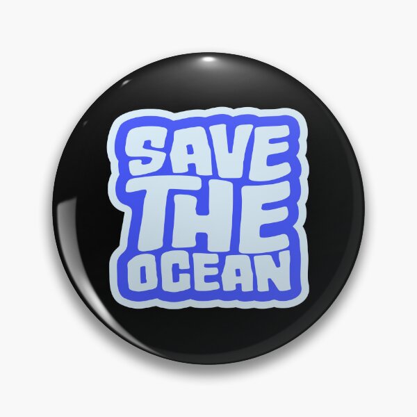 Item preview, Save The Ocean Bold Activist Environmental Statement designed and sold by shirt-o-mat.