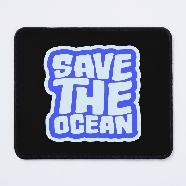 Item preview, Save The Ocean Bold Activist Environmental Statement designed and sold by shirt-o-mat.