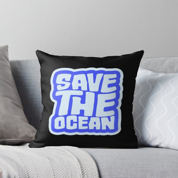 Item preview, Save The Ocean Bold Activist Environmental Statement designed and sold by shirt-o-mat.