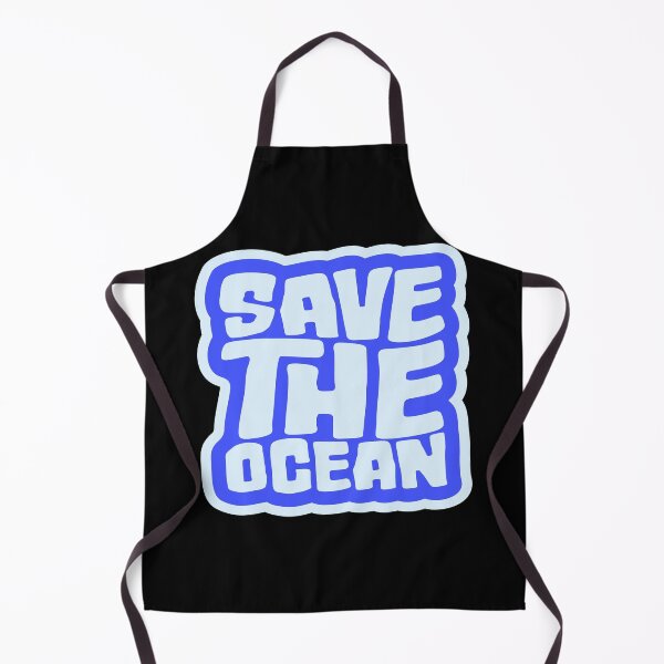 Item preview, Save The Ocean Bold Activist Environmental Statement designed and sold by shirt-o-mat.
