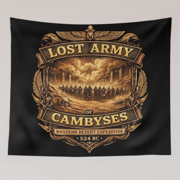 Item preview, Lost Army of Cambyses Desert Legend designed and sold by Retr0Tshirts.