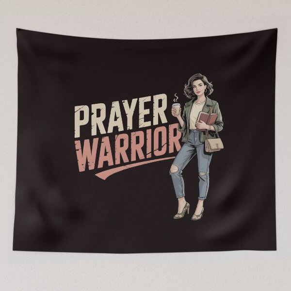 Item preview, Camo Heels Prayer Warrior – Christian Mom Spiritual Religion Outfit for Church Service designed and sold by Redgiant87x.
