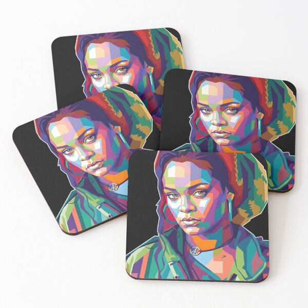 Item preview, Rihanna Wpap Pop Art designed and sold by fiverofthebox.