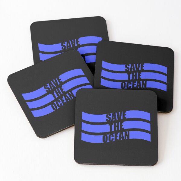 Item preview, Save The Ocean Bold Activist Environmental Statement designed and sold by shirt-o-mat.